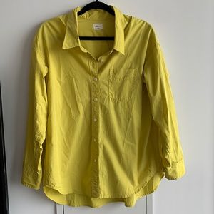 Aritzia Wilfred Free Relaxed Poplin Shirt